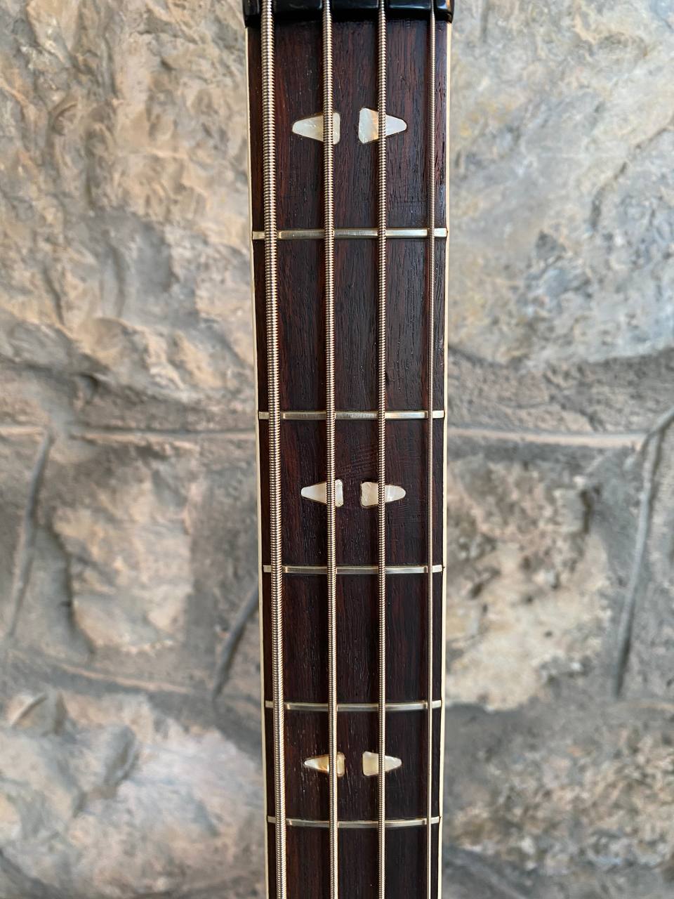 Vintage and rare 1970s Elli Sound Crucianelli Custom Bass – Made in Italy (Dual Humbuckers & Phase Switch, Good Condition)