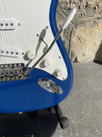 Squier Affinity Stratocaster — Blue Finish, Large Headstock, Rosewood Fretboard, SSS (As-Is Partscaster) + Video Demo