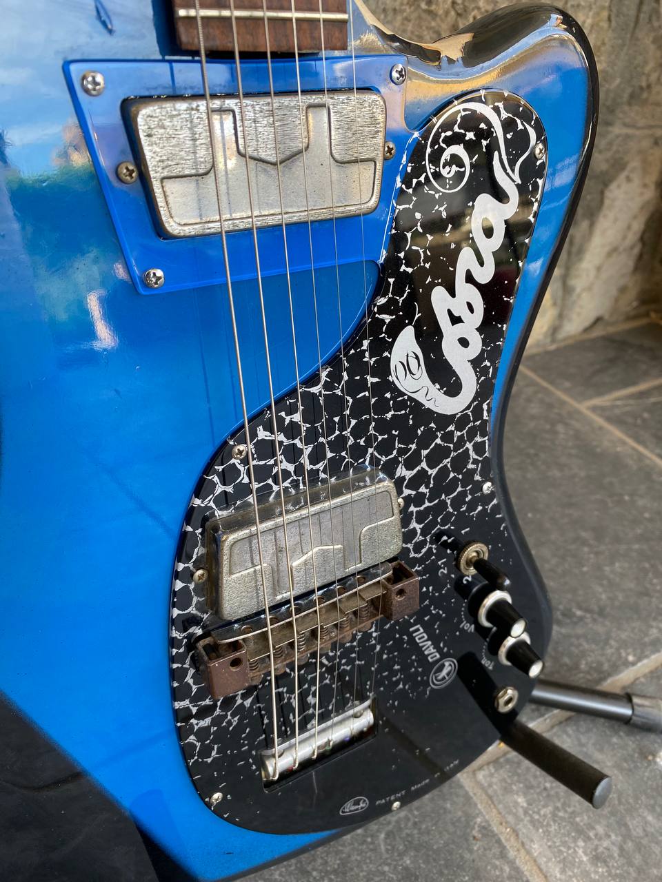 Vintage 1960s Wandre Cobra 2 - Blue - Made in Italy (Rare Project / Restoration Opportunity)