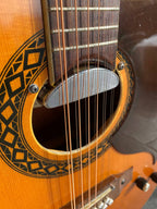 Vintage Pre-1978 Eko Ranger 12-String Acoustic-Electric Guitar (Recanati, Italy) — Original Electronics, Great Setup + Video Demo