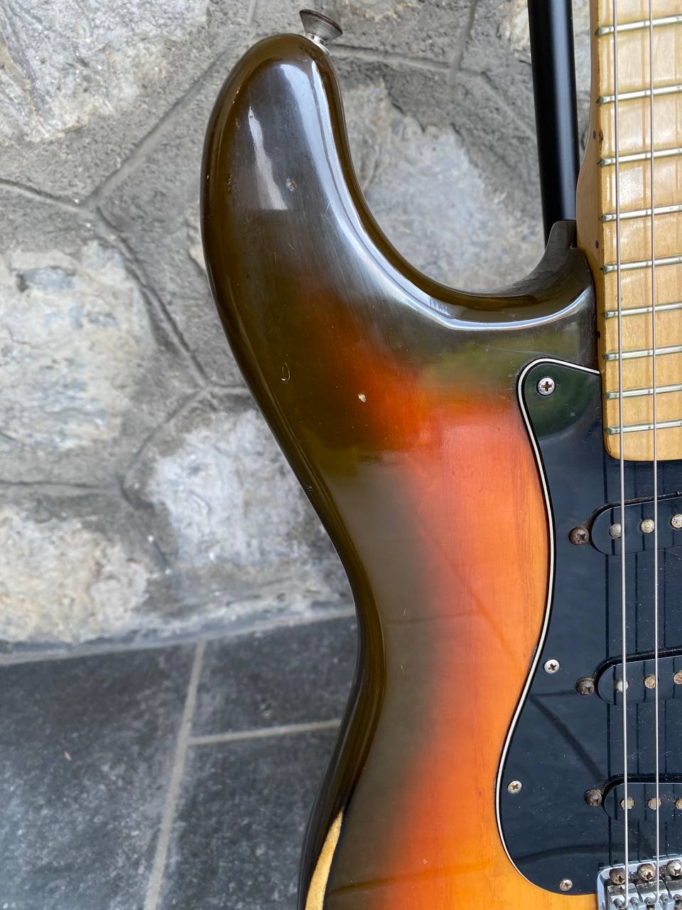 Fender Stratocaster 1979 - Brownburst - 100% Original - Maple Neck - W/ Polverini Hardcase