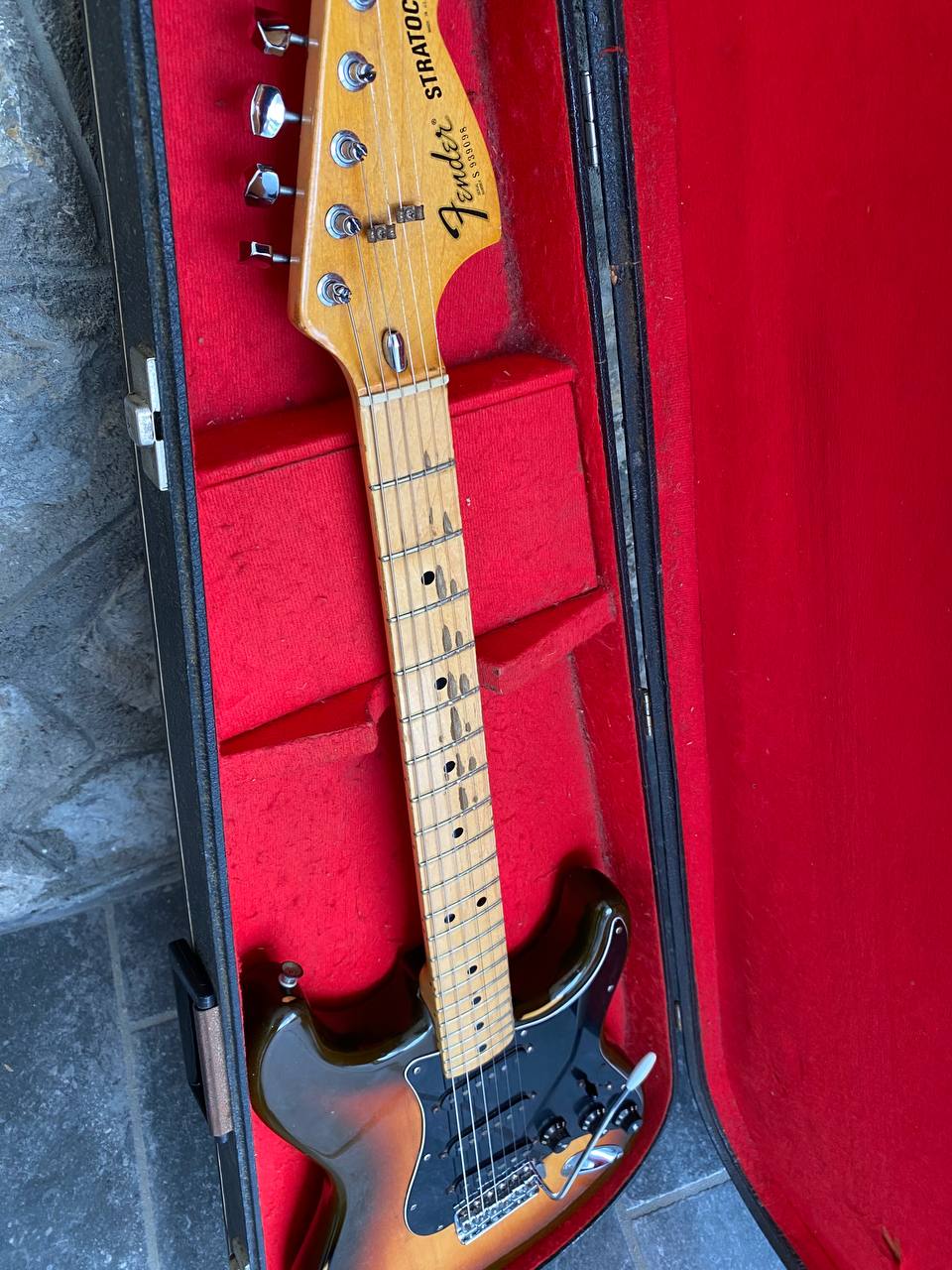 Fender Stratocaster 1979 - Brownburst - 100% Original - Maple Neck - W/ Polverini Hardcase