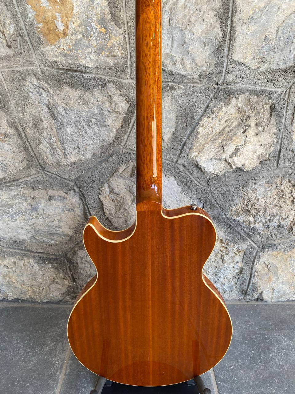 Greg Bennett Royal RL3 - Orange Quilted Maple Top, Mahogany Body & Neck, Excellent Condition + Video Demo