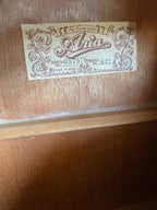 Vintage Aria 12-String Acoustic Guitar with Pickup – Model 6714 – Made in Japan