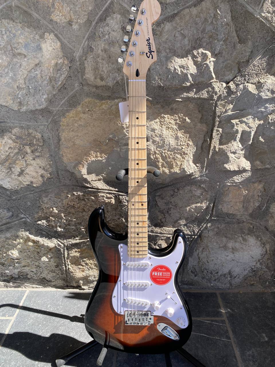 Squier Sonic Stratocaster - 2-Color Sunburst - Maple Neck - Excellent Condition