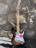 Squier Sonic Stratocaster - 2-Color Sunburst - Maple Neck - Excellent Condition