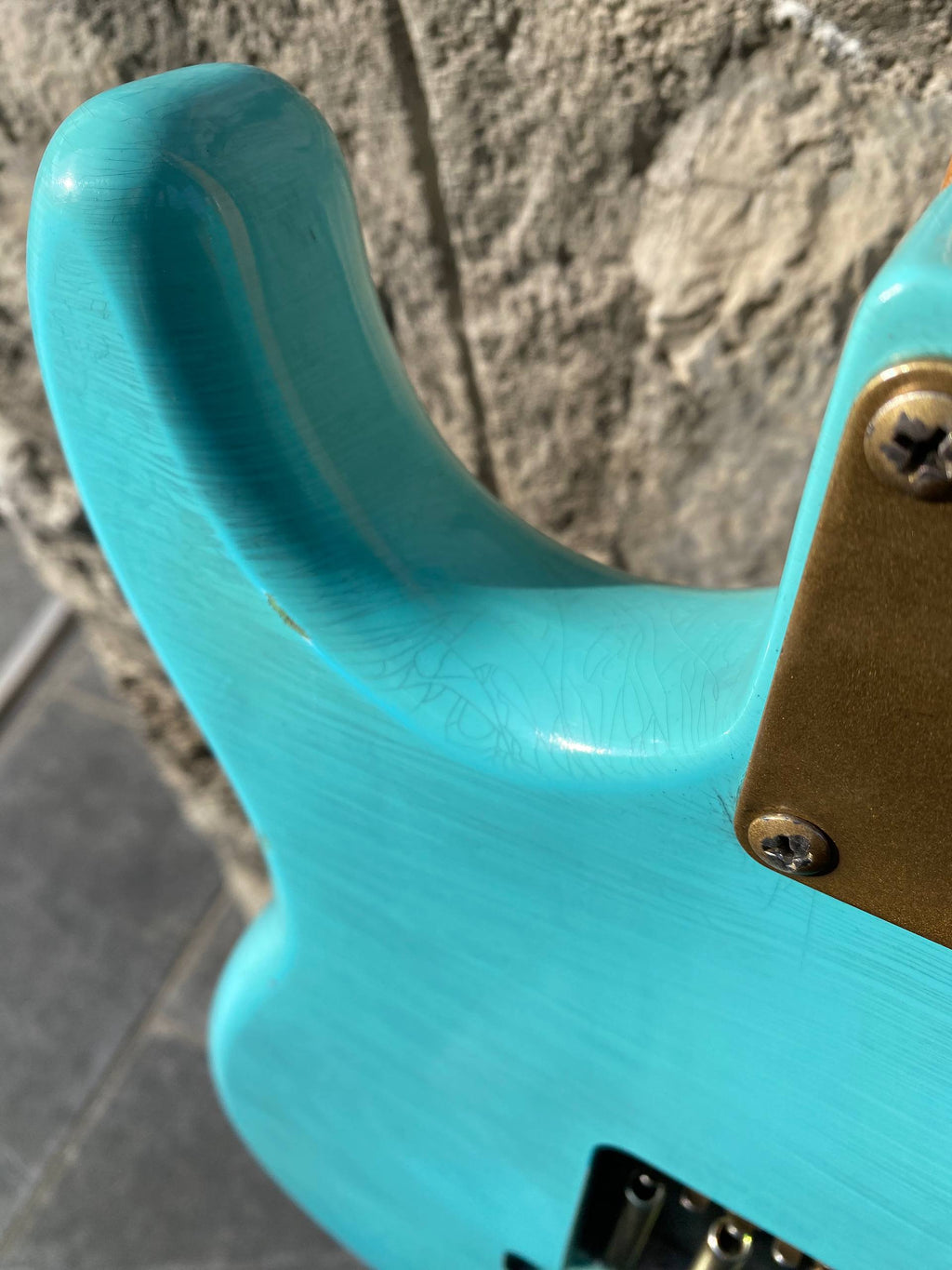 Nitrocaster Heavy Relic custom Sonic Blue Stratocaster like Fender Custom Shop