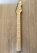 Stratocaster-Style Replacement Guitar Neck (Maple) — 22 Frets, Complete with Tuners, Brand New