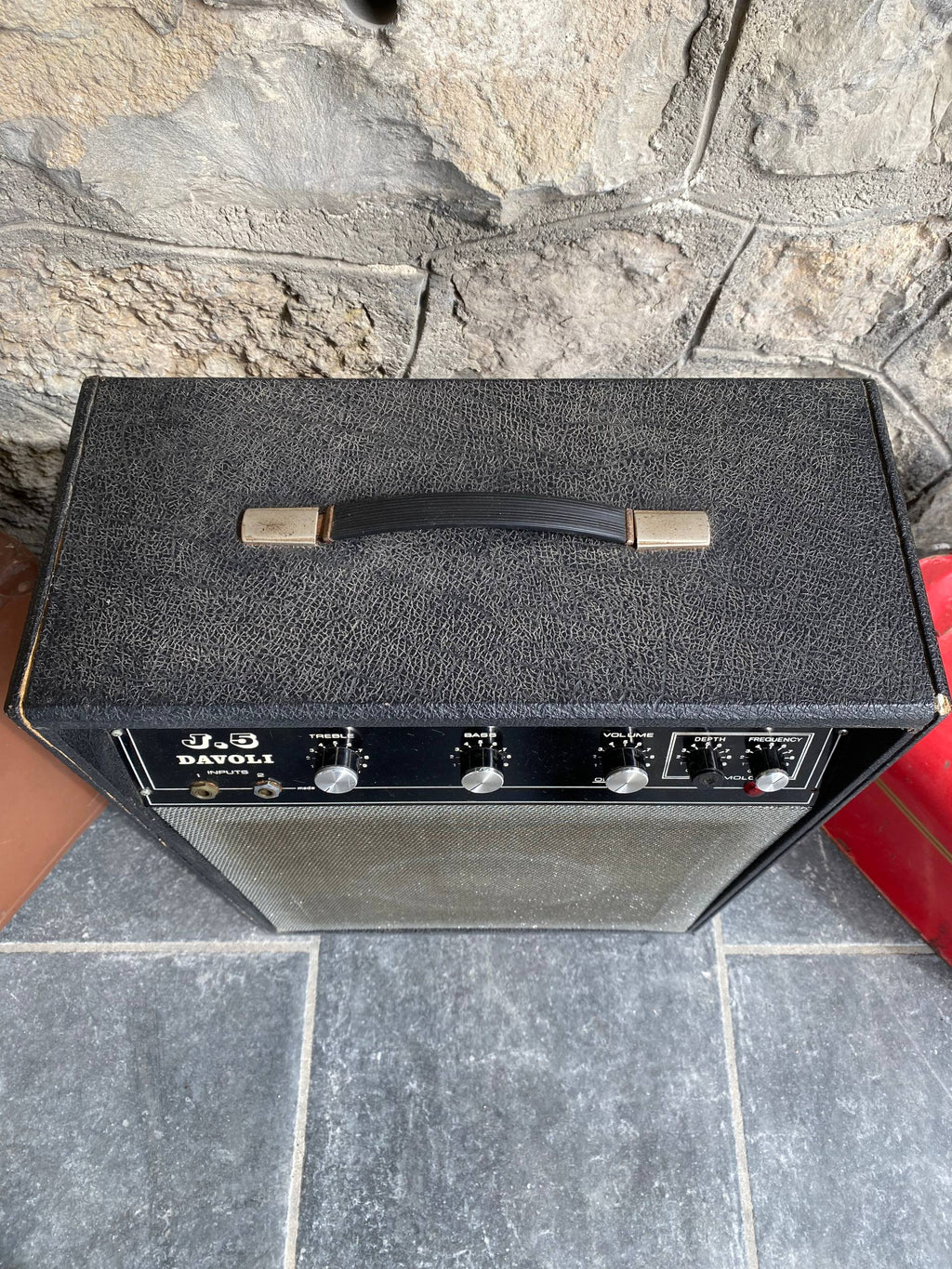 Vintage Davoli Krundaal J5 – 1960s Italian amplifier