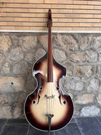 July 1960 Wandre Framez Naika Brownburst Upright Double Bass 3/4 Made in Italy
