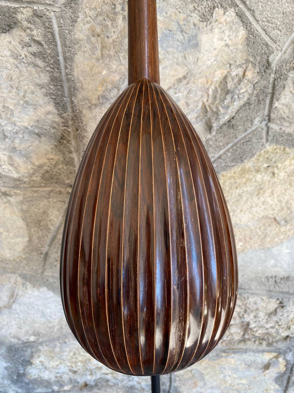 Antique Italian Neapolitan Bowl-Back Mandolin - Ozelli - Late 19th / Early 20th Century with case