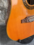 Vintage Pre-1978 Eko Ranger 12-String Acoustic-Electric Guitar (Recanati, Italy) — Original Electronics, Great Setup + Video Demo