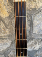 Harley Benton HBO-850 BK — Acoustic-Electric Bass Guitar, Black, HSY-400D Preamp + Video Demo