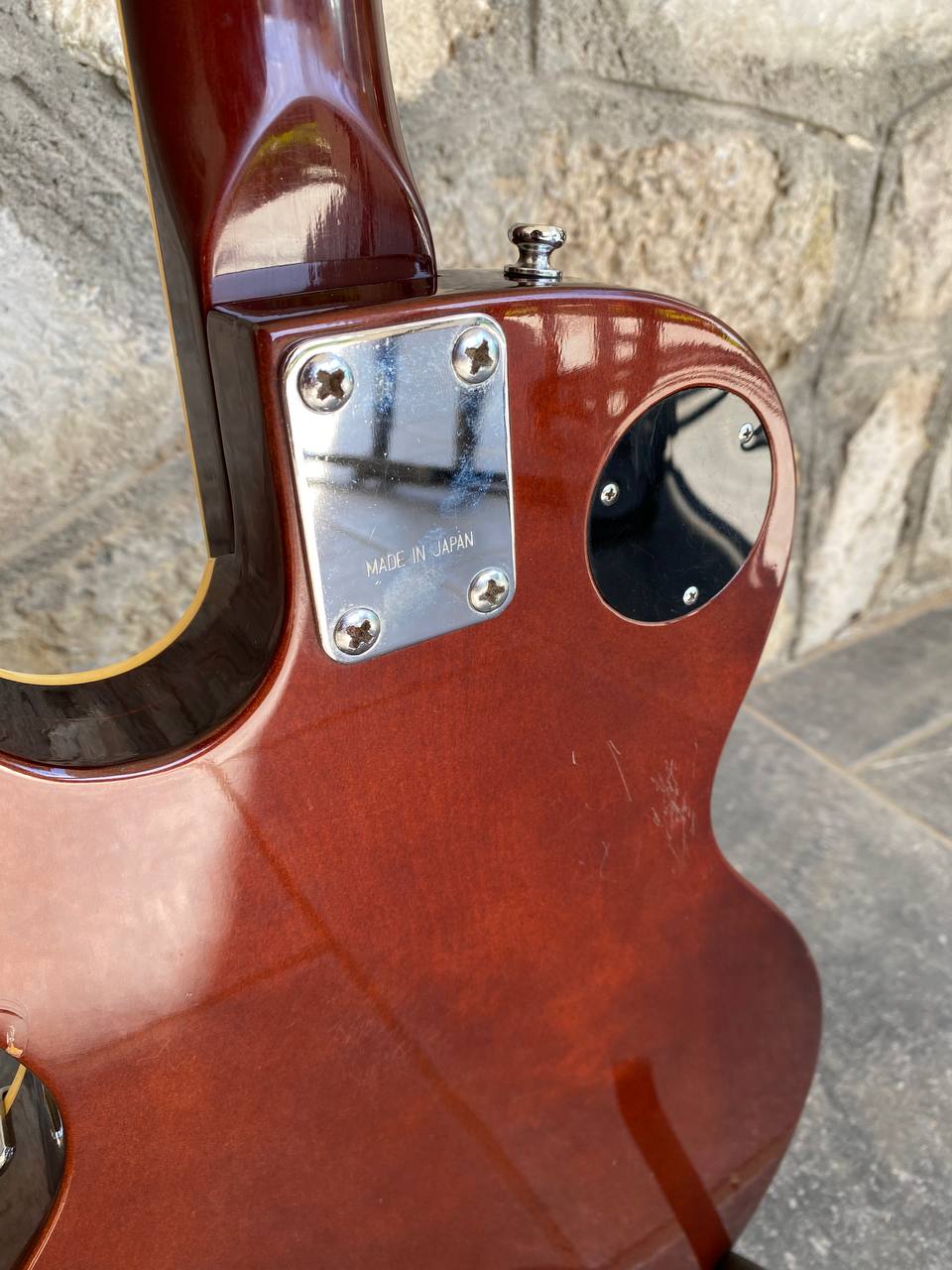 Vintage 1974 Ibanez 2351M Les Paul Model — Made in Japan, Maxon Pickups, All Original with Pickguard & Plate