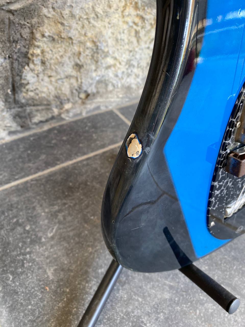 Vintage 1960s Wandre Cobra 2 - Blue - Made in Italy (Rare Project / Restoration Opportunity)