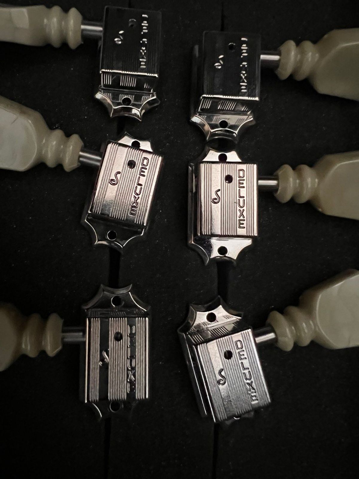 Original Schaller Deluxe 3+3 Tuners