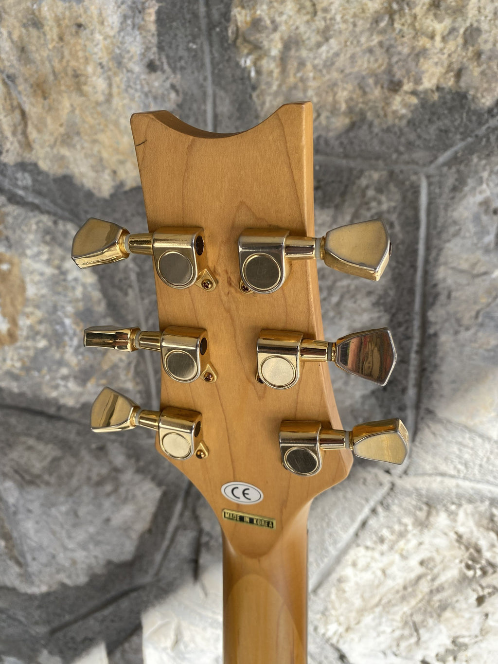 Parkson’s Professional 24-Fret Electric Guitar (Made in Korea) — Blueburst Flame Top, Gold Hardware + Video Demo