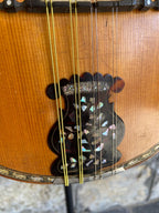 Antique Italian Neapolitan Bowl-Back Mandolin - Ozelli - Late 19th / Early 20th Century with case