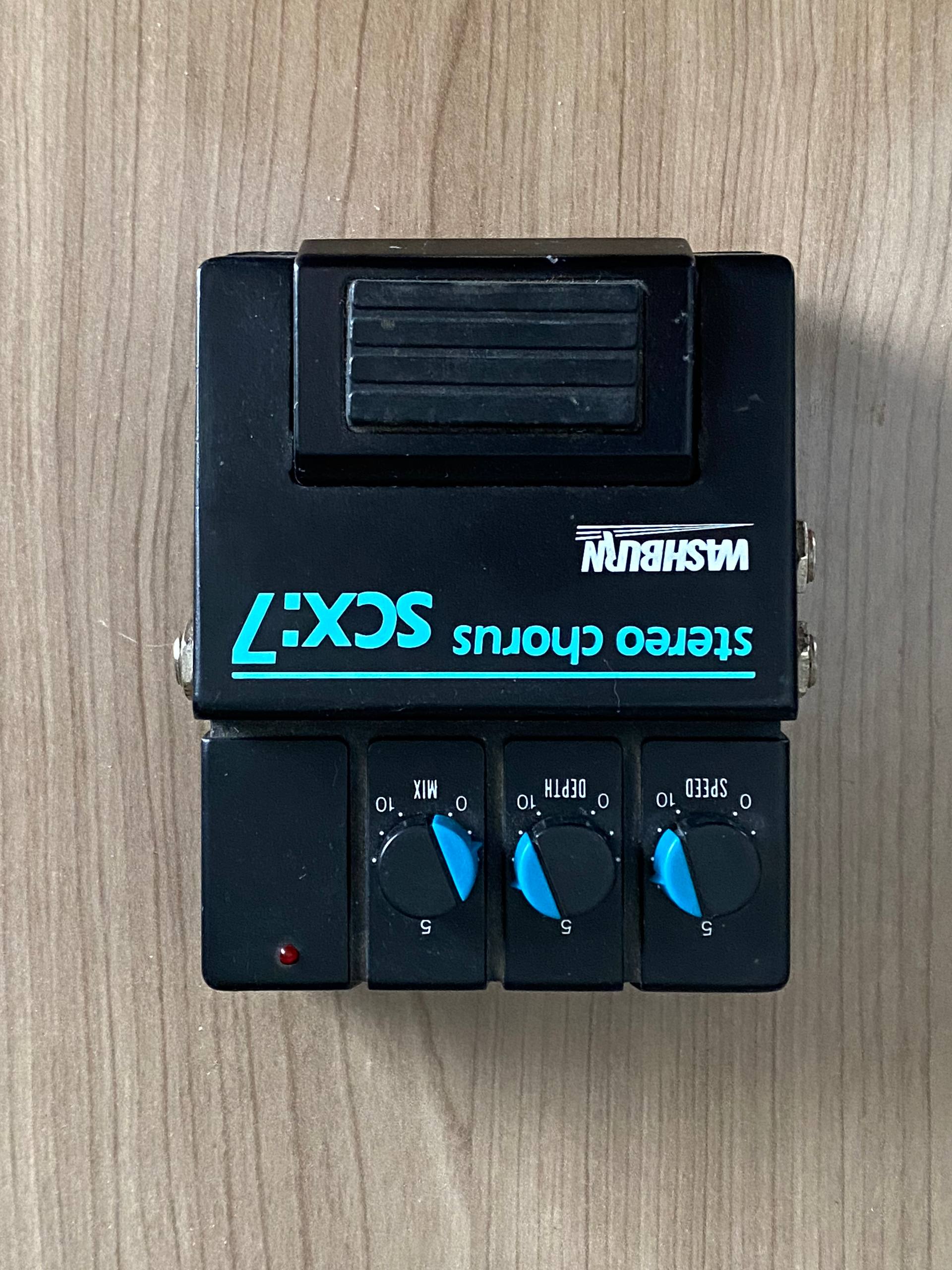 Vintage Analog Chorus Washburn Scx7 Stereo Chorus