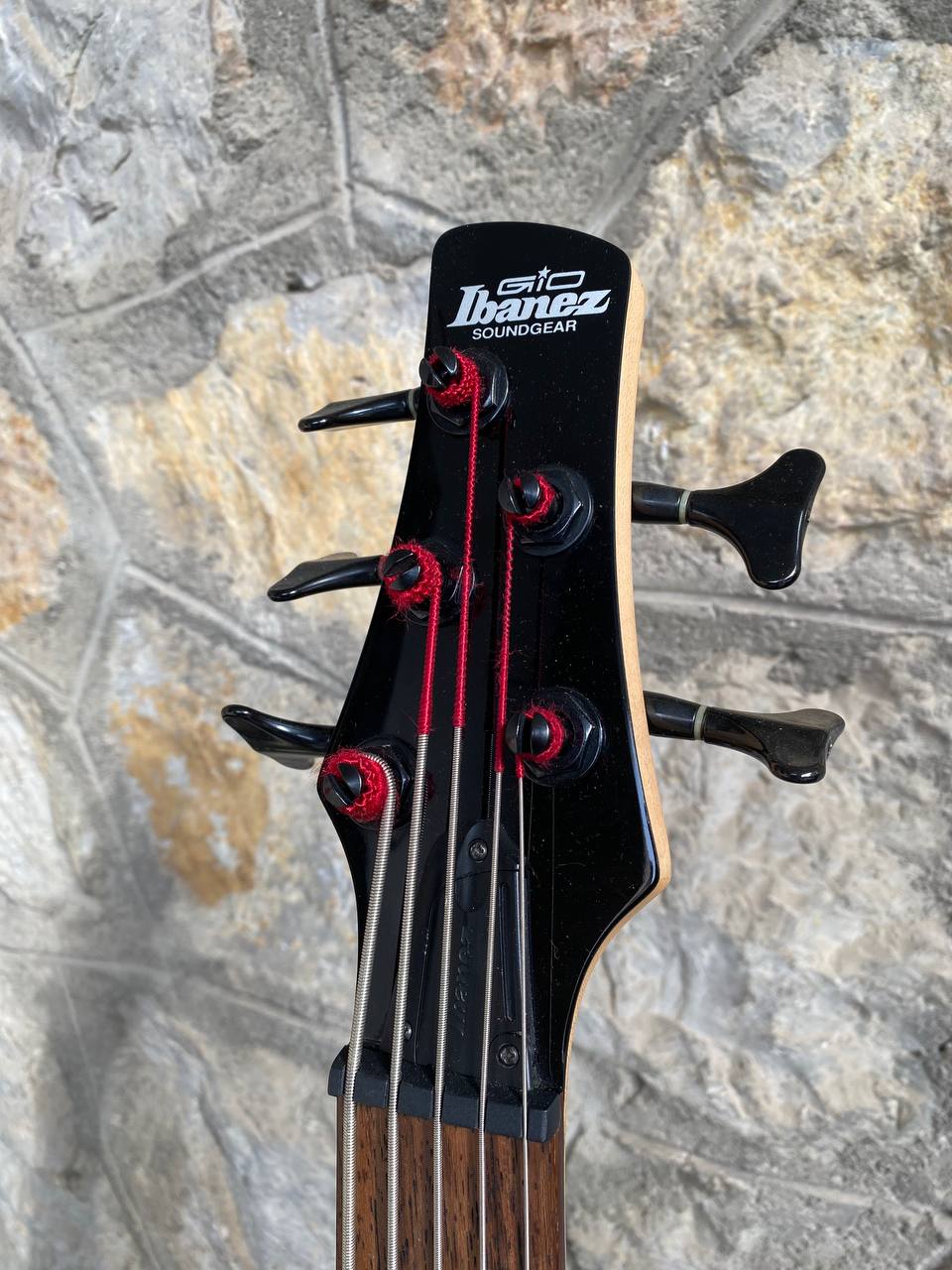Ibanez Soundgear GSR205B Active 5-String Bass (Indonesia) — Custom Natural Wood Top Finish, 9V Battery EQ + Video Demo