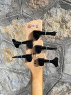 Ibanez Soundgear GSR205B Active 5-String Bass (Indonesia) — Custom Natural Wood Top Finish, 9V Battery EQ + Video Demo
