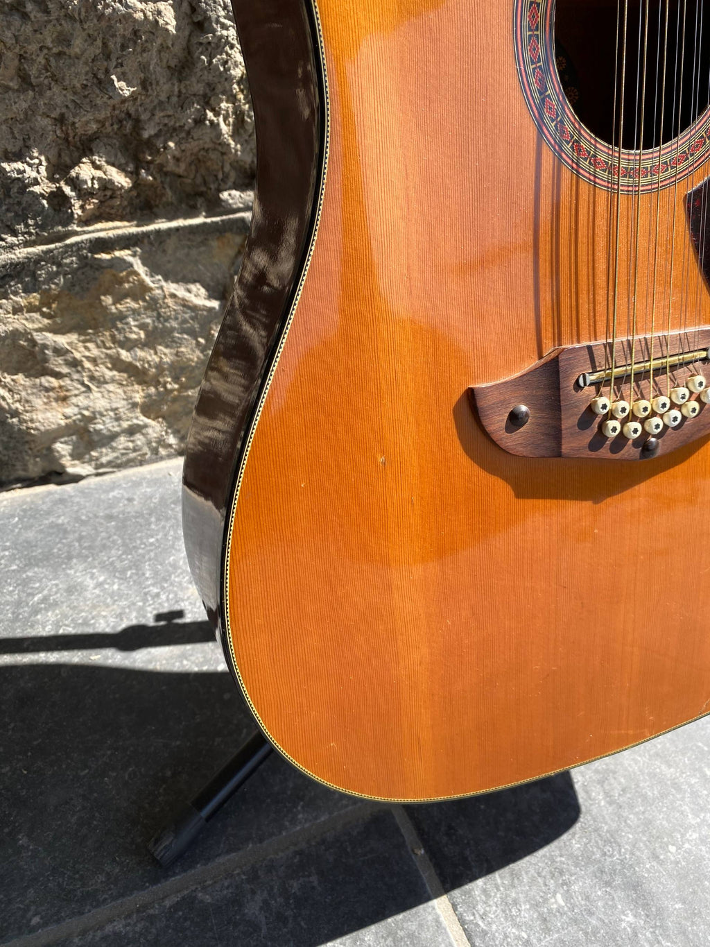 Vintage Eko Rio Bravo 12-String Acoustic Guitar - Made in Italy - Set-in Neck
