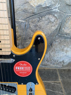 Squier Sonic Tele MN Butterscotch Blonde