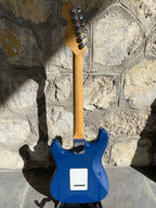 Squier Affinity Stratocaster — Blue Finish, Large Headstock, Rosewood Fretboard, SSS (As-Is Partscaster) + Video Demo