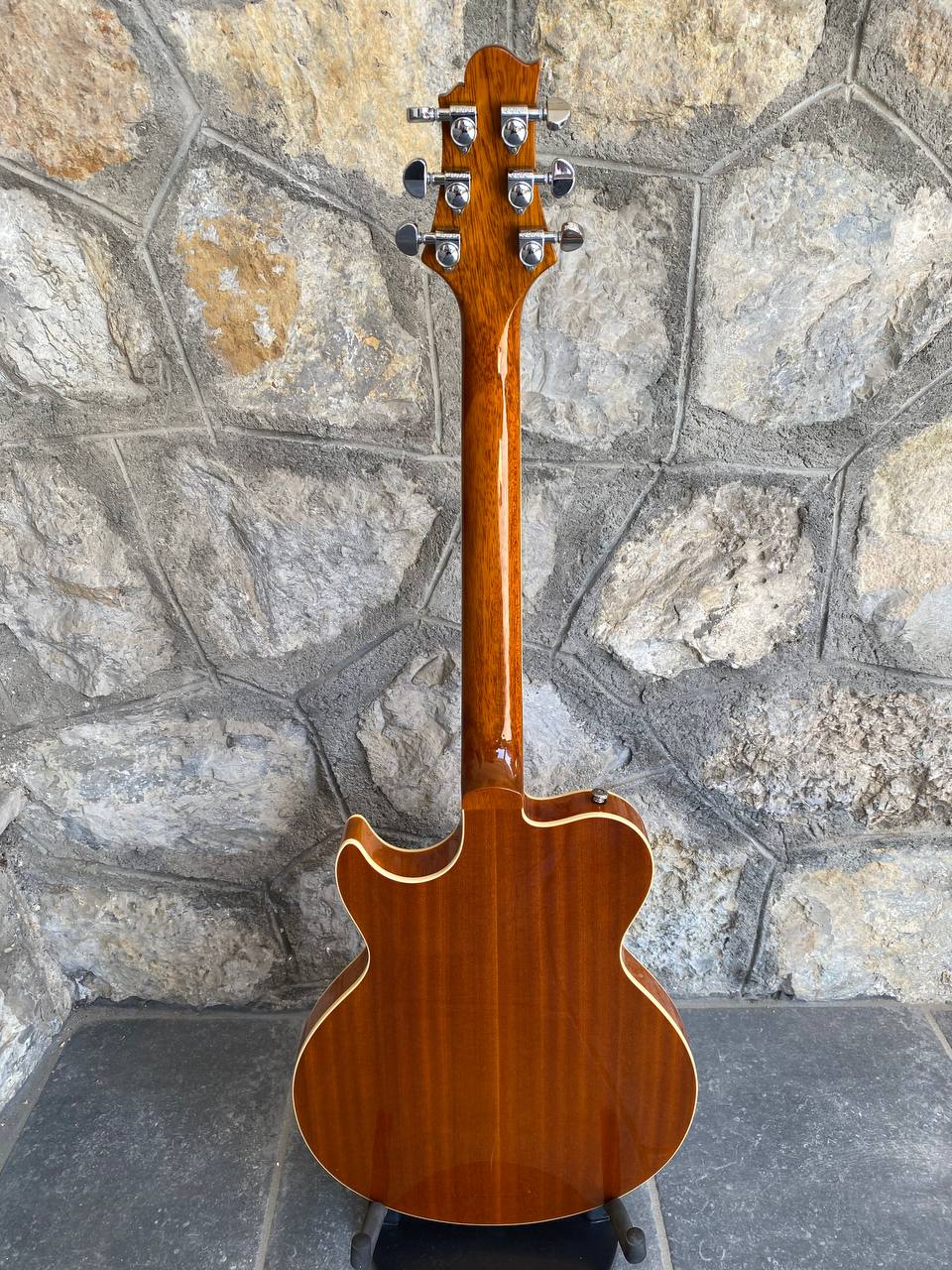 Greg Bennett Royal RL3 - Orange Quilted Maple Top, Mahogany Body & Neck, Excellent Condition + Video Demo