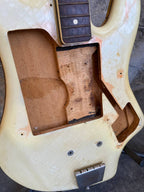 Vintage Layolo Bass (Made in Italy) - Pearloid Body - Restoration Project
