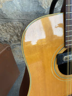 Vintage Aria 12-String Acoustic Guitar with Pickup – Model 6714 – Made in Japan