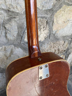 Vintage Post-1978 Eko Ranger Acoustic Guitar — Project / As-Is, Missing Headstock Logo & Parts