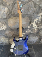 Ibanez Gio Electric Guitar - Metallic Blue - HSH Configuration - Shark Tooth Inlays