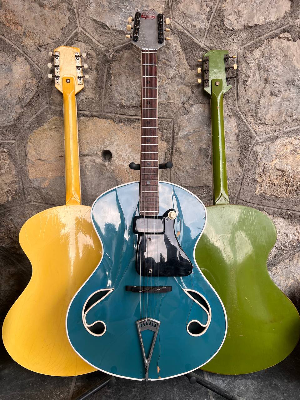 Rare Wandre Framez Piper Blue Made in Italy 1959 -1967