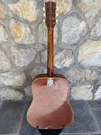 Vintage Post-1978 Eko Ranger Acoustic Guitar — Project / As-Is, Missing Headstock Logo & Parts