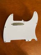 NEW Complete Telecaster Hardware & Pickup Kit - Chrome - Bridge, Pickups, Control Plate & pickguard