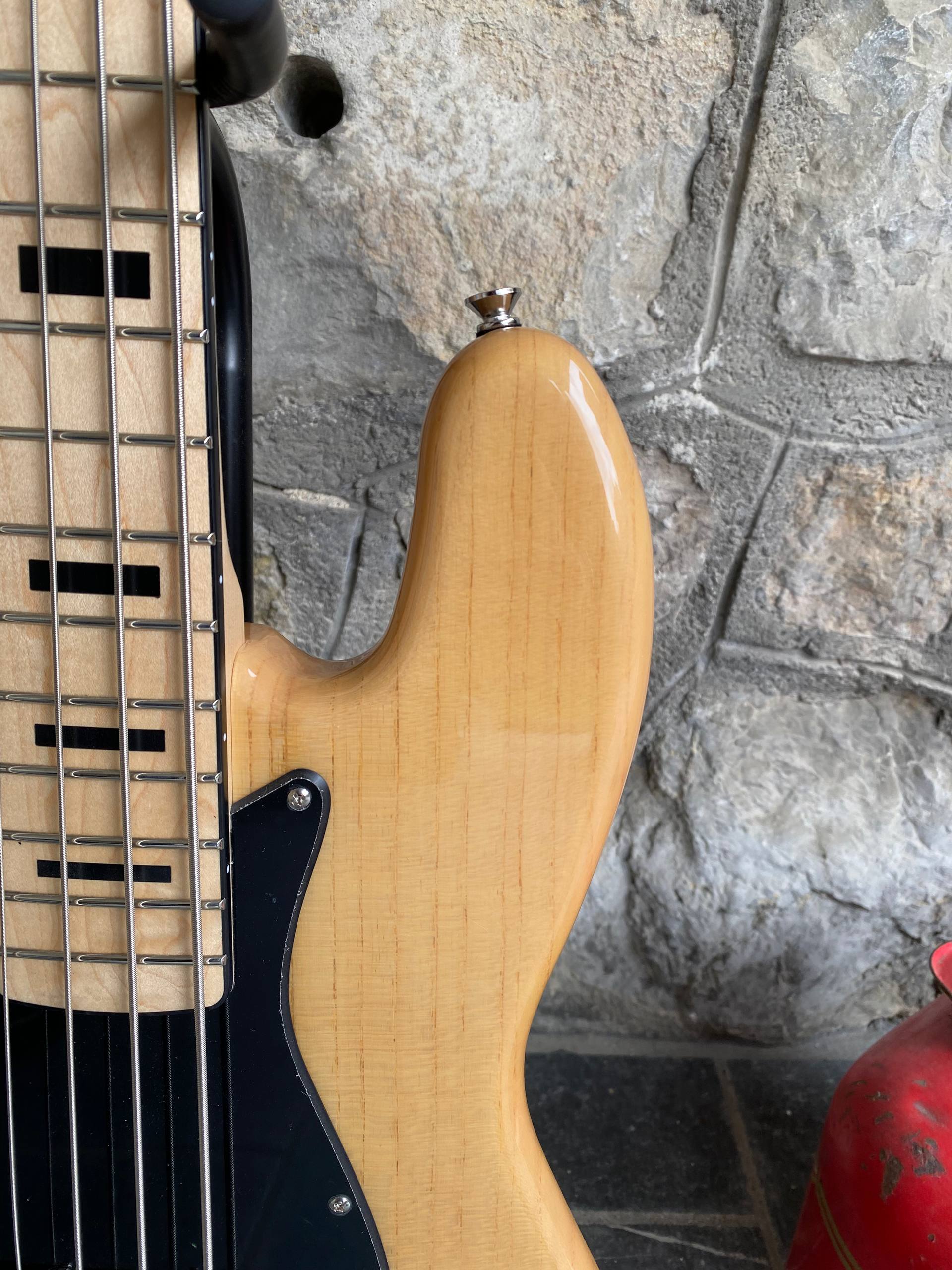 Harley Benton JB-75MN LH NA Vintage Series Bass left handed