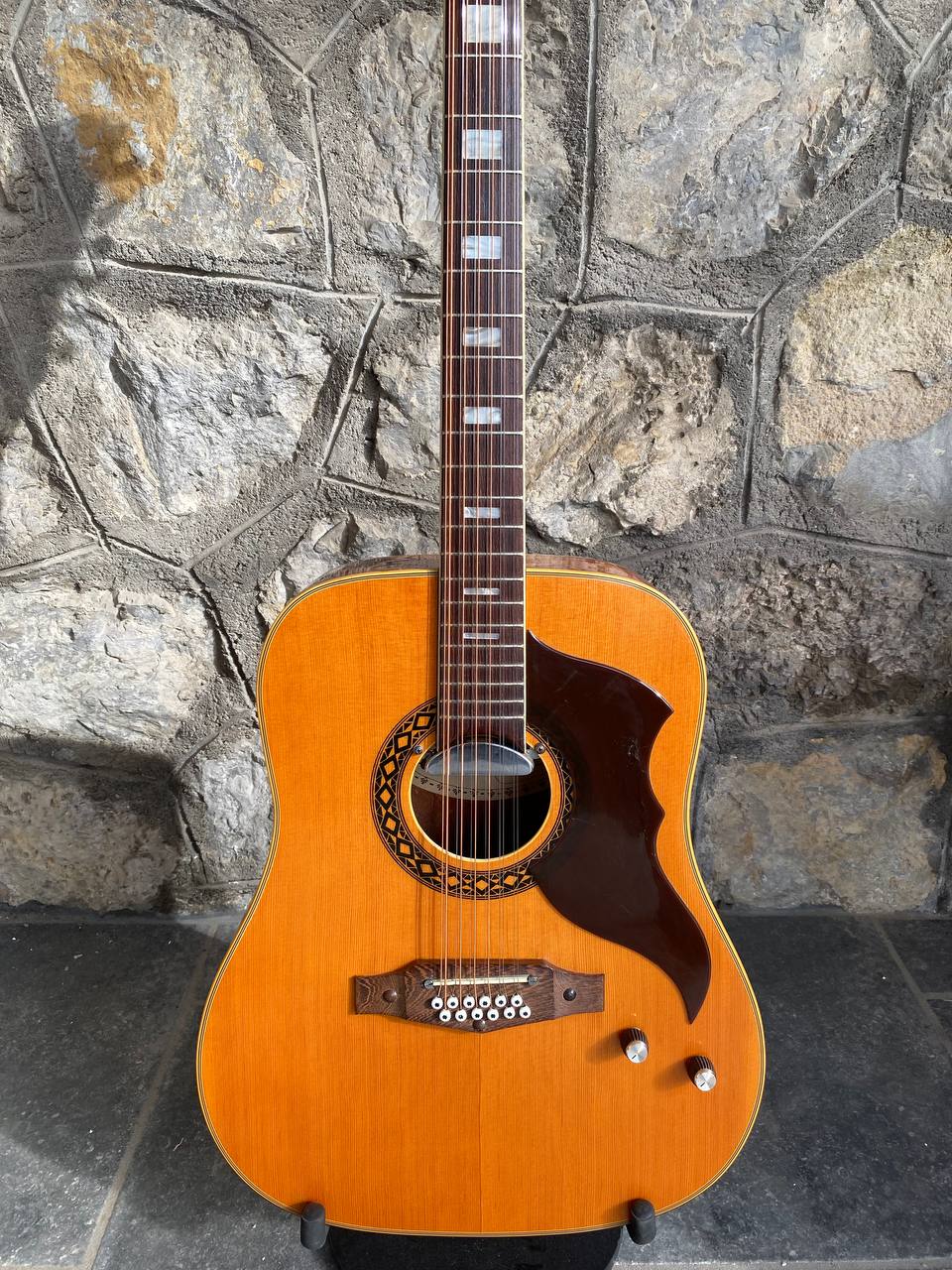 Vintage Pre-1978 Eko Ranger 12-String Acoustic-Electric Guitar (Recanati, Italy) — Original Electronics, Great Setup + Video Demo