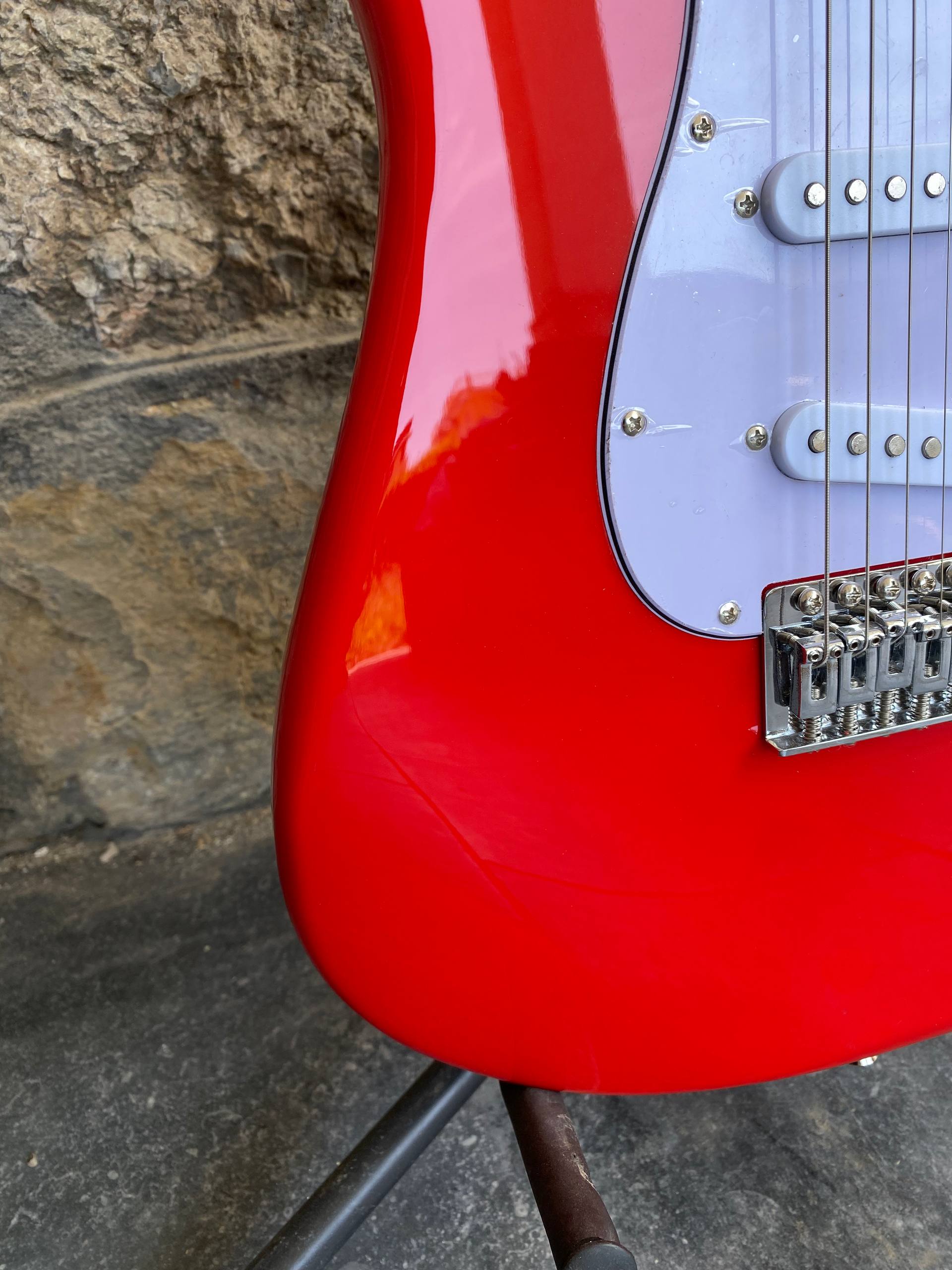 Vision Stratocaster ST5 Electric Guitar Starter Kit - Red - NEW