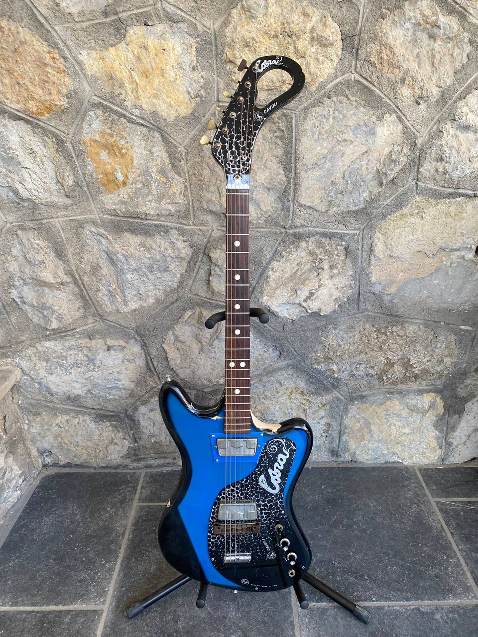 Vintage 1960s Wandre Cobra 2 - Blue - Made in Italy (Rare Project / Restoration Opportunity)