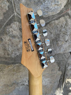 Ibanez Gio Electric Guitar - Metallic Blue - HSH Configuration - Shark Tooth Inlays