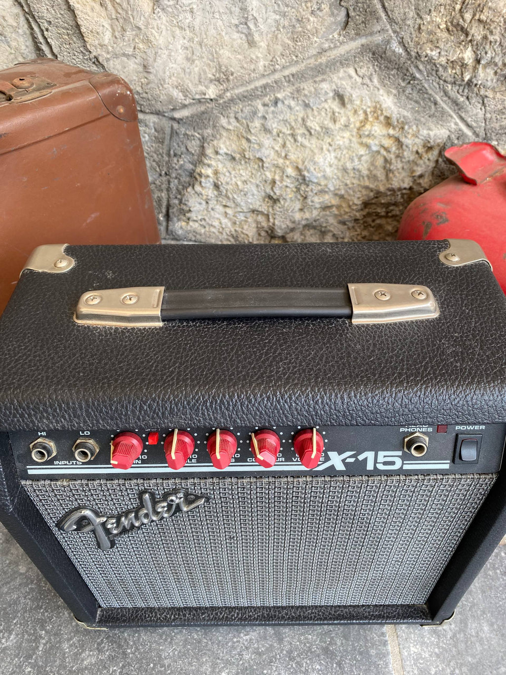 Fender X-15 "Red Knob" 15-Watt Guitar Practice Amp - Made in USA