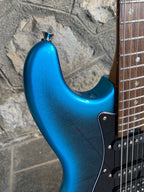 Mooer GTRS P800 Intelligent Guitar (Dark Night Blue) — Excellent Condition, Original Case & GWF4 Wireless Footswitch Included + Video Demo