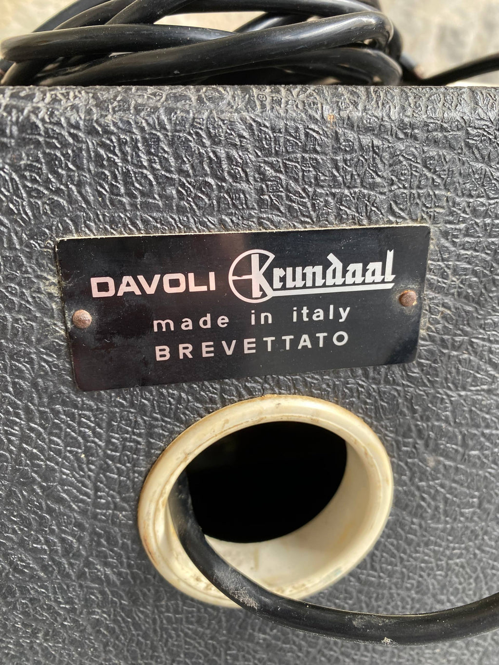 Vintage Davoli Krundaal J5 – 1960s Italian amplifier