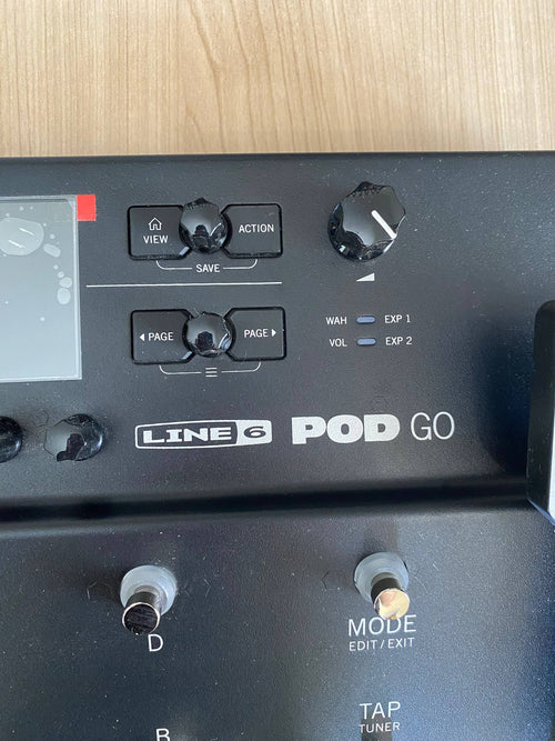 Line 6 Pod Go Guitar Multi-Effects Processor and Amp Modeler