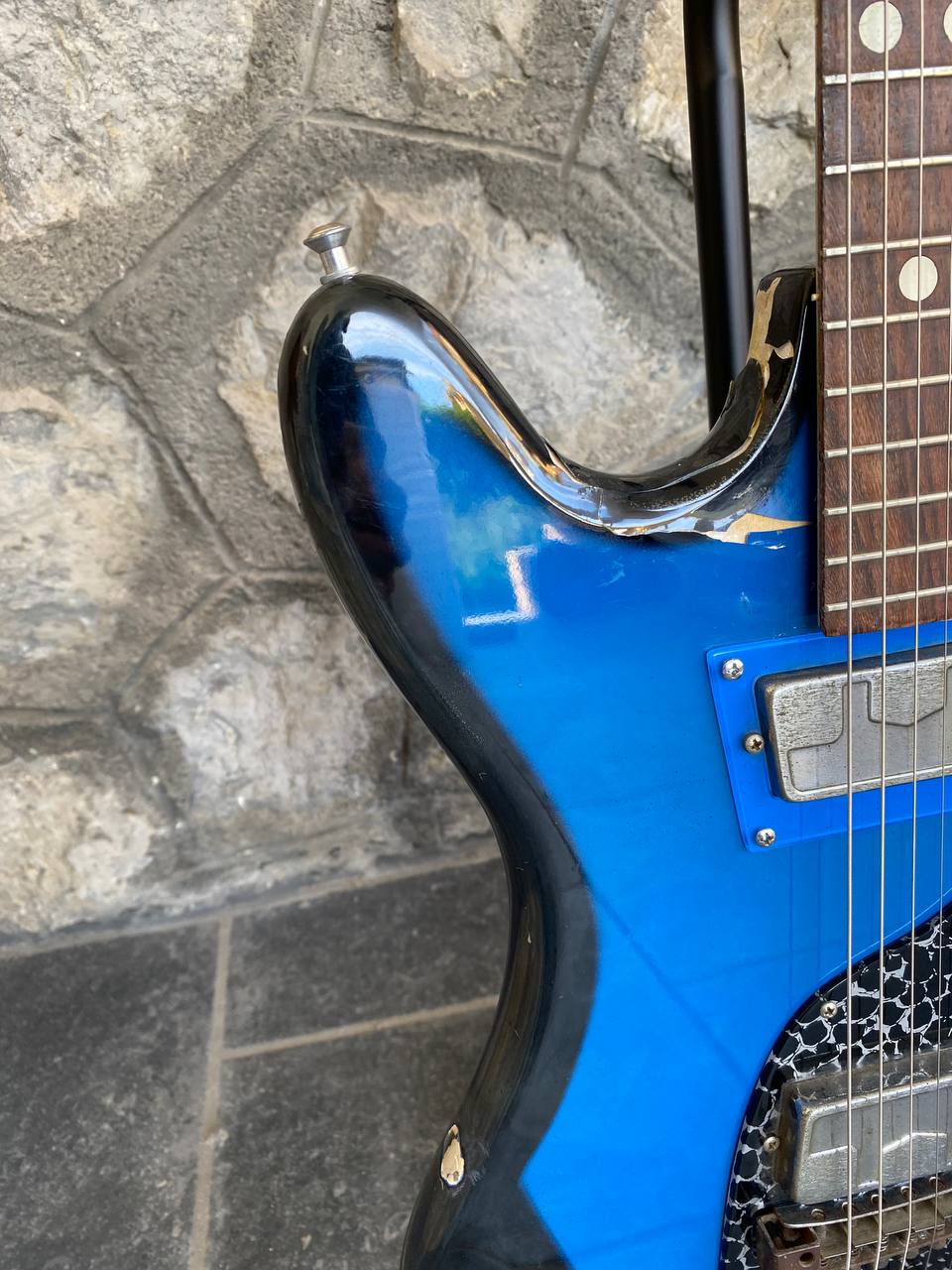 Vintage 1960s Wandre Cobra 2 - Blue - Made in Italy (Rare Project / Restoration Opportunity)