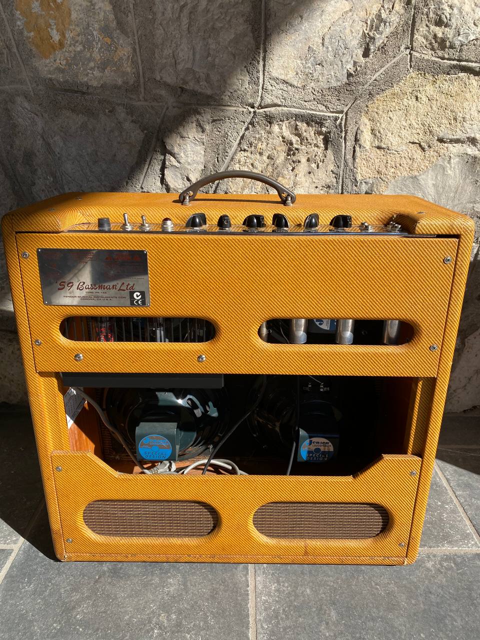 Fender '59 Bassman Tweed Limited Edition Guitar Amplifier (2000s) — Jensen Special Design Speakers