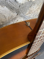 Vintage 1960s Framus Texan Acoustic Guitar — Sunburst Finish, Neck Plate Serial Number, Replaced Back + Video Demo