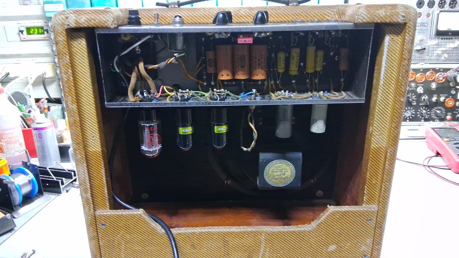 1956 Fender Harvard Model 5F10 – Rare Vintage Tube Amplifier (Serial H-00240 FI)