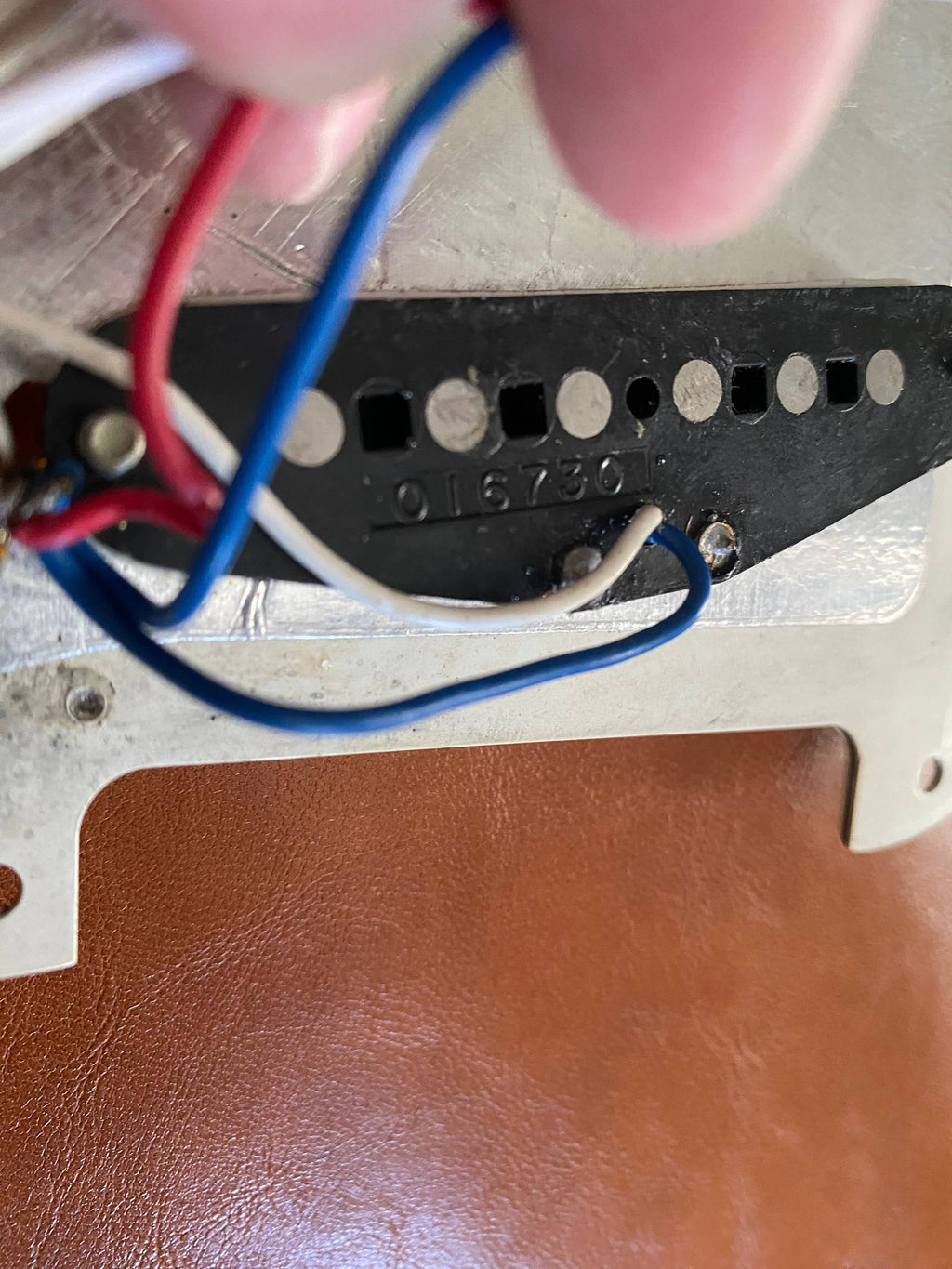 Fender American Standard Stratocaster Fully Loaded Pickguard (1988-2000) - Original Electronics